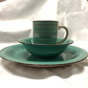 BLUE DINNER SET 12PC