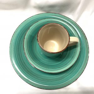 BLUE DINNER SET 12PC