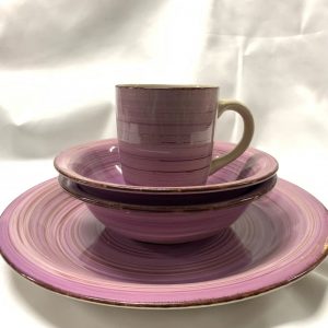 PURPLE DINNER SET 12PC